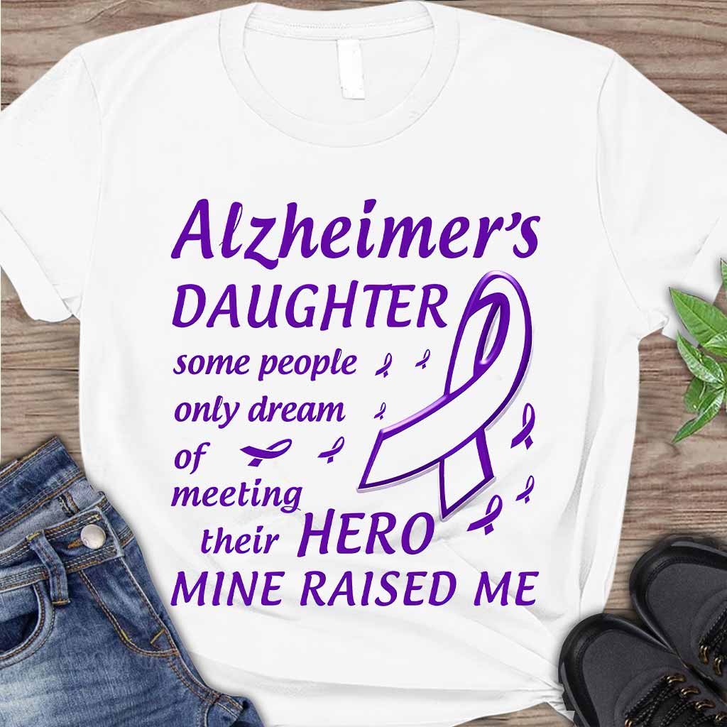 Alzheimer Daughter  - Alzheimer Awareness T-shirt And Hoodie 072021