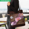 Faith Hope Love - Breast Cancer Awareness Personalized Tote Bag
