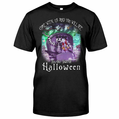 Come With Us - Halloween Nightmare T-shirt and Hoodie