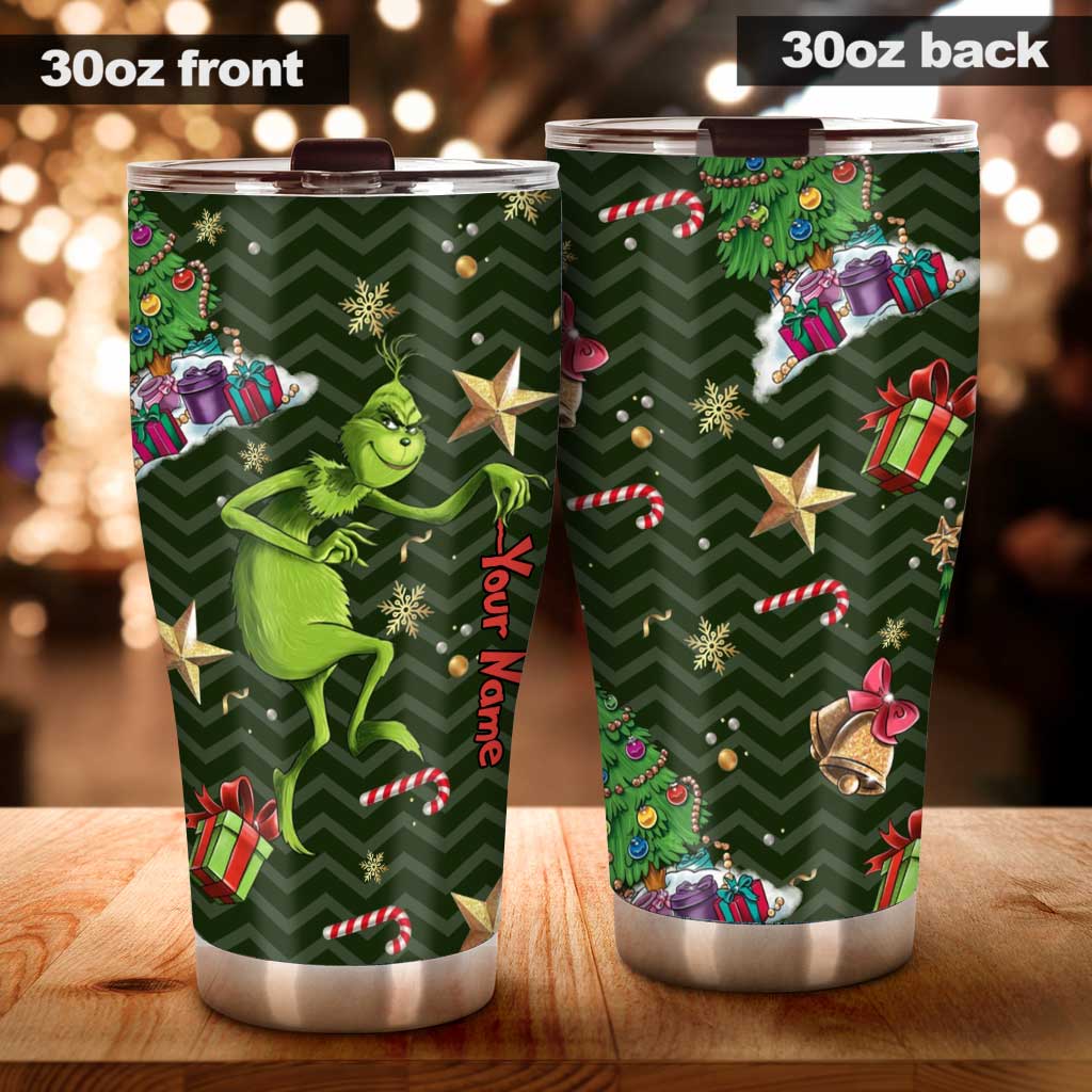 Merry Christmas - Personalized Stole Christmas Tumbler