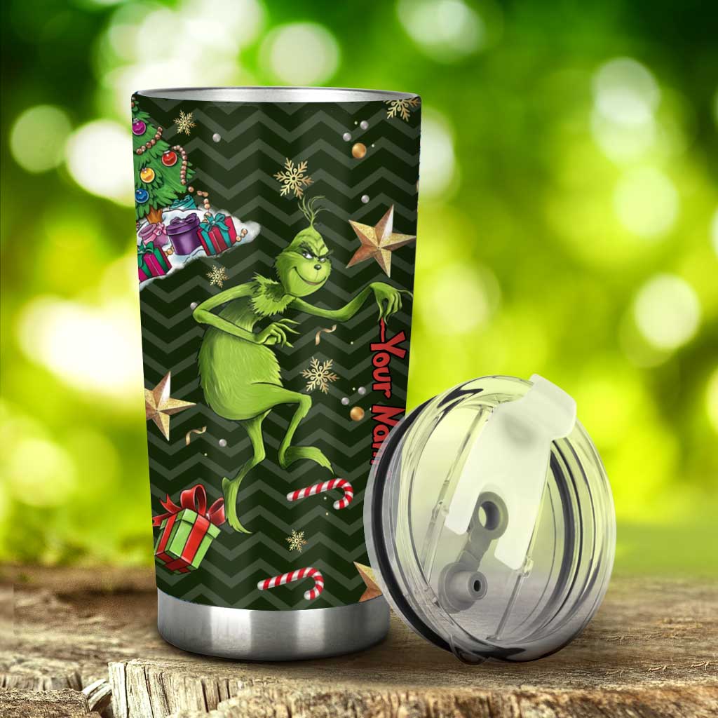 Merry Christmas - Personalized Stole Christmas Tumbler