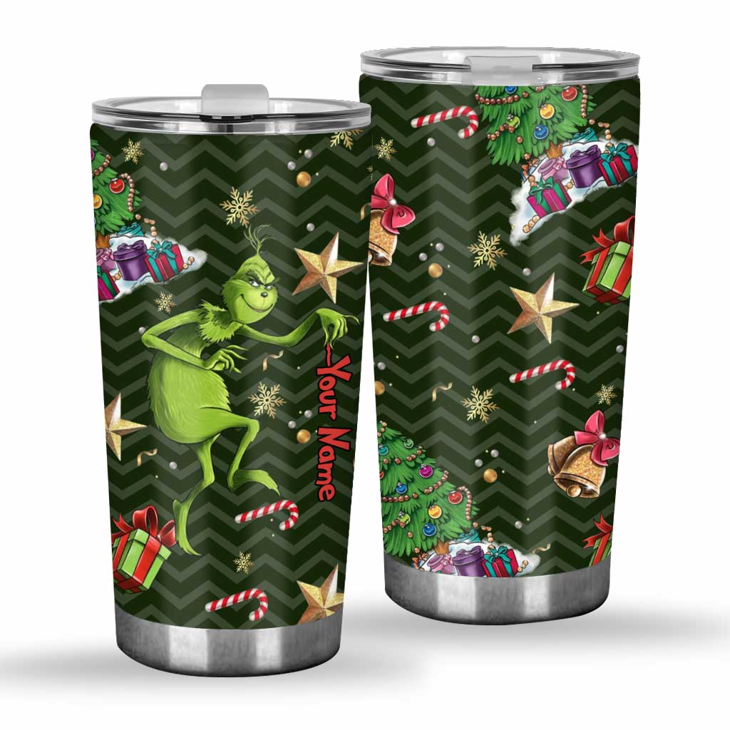 Merry Christmas - Personalized Stole Christmas Tumbler