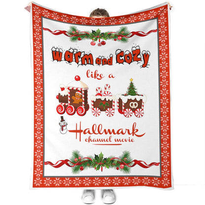 Warm And Cozy Like A Christmas Channel Movie Blanket