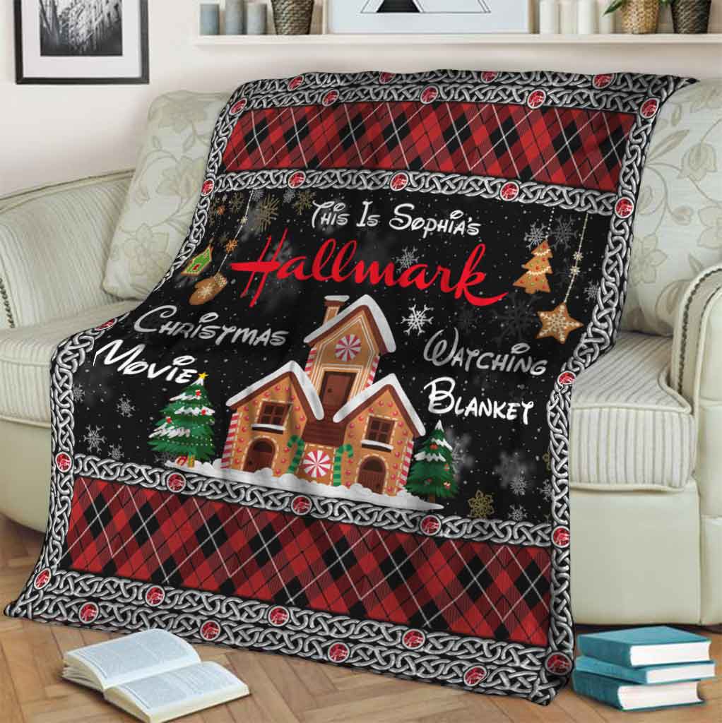 Christmas Movies Watching Blanket - Personalized Christmas Blanket