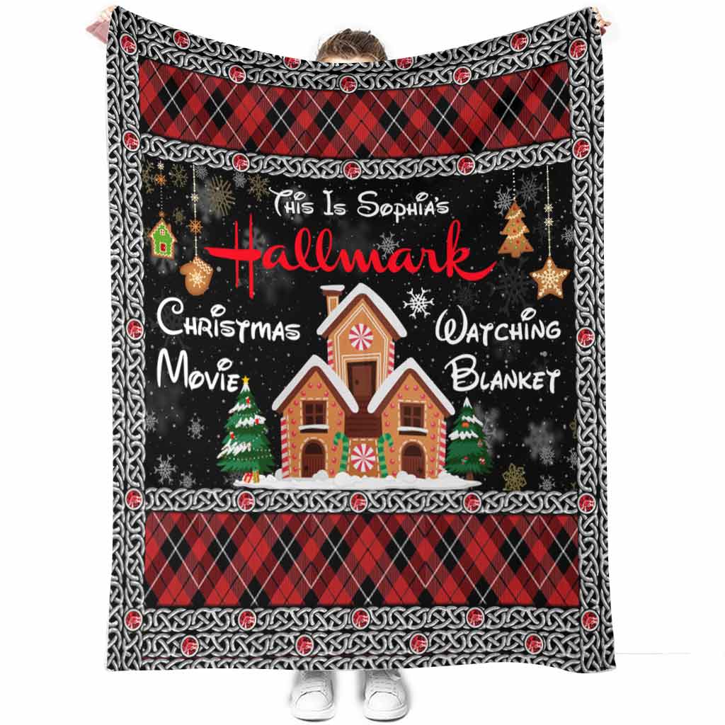 Christmas Movies Watching Blanket - Personalized Christmas Blanket