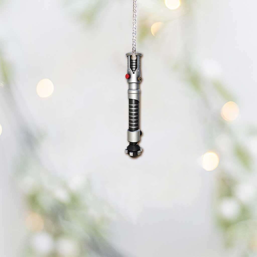 Jolly Hilt - Christmas The Force Ornament (Printed On Both Sides)