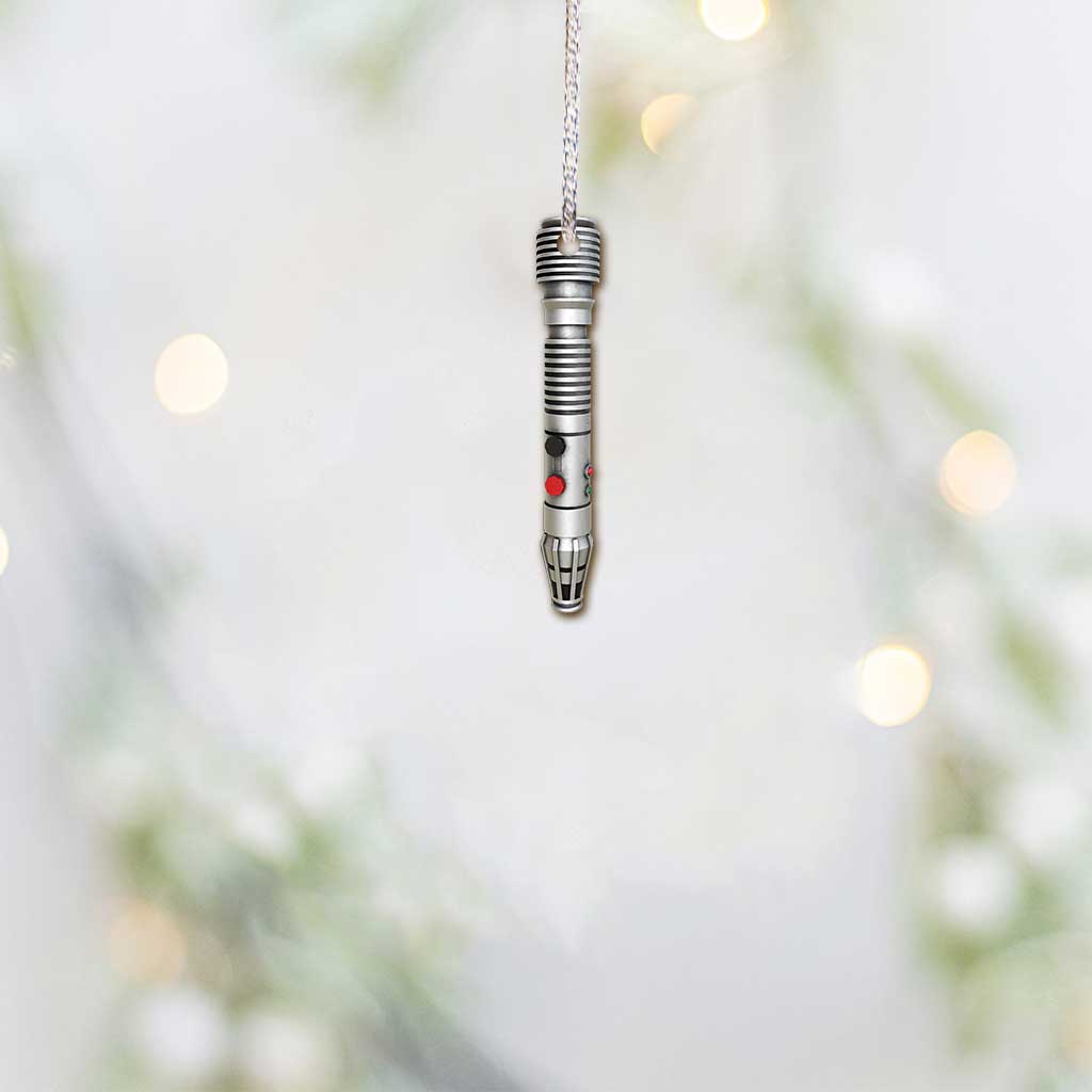 Jolly Hilt - Christmas The Force Ornament (Printed On Both Sides)