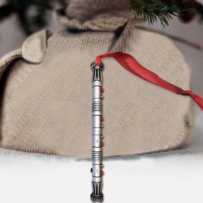 Jolly Hilt - Christmas The Force Ornament (Printed On Both Sides)