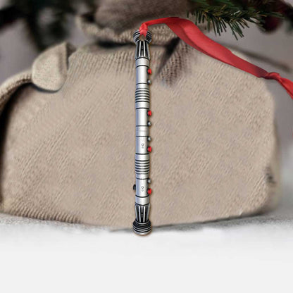 Jolly Hilt - Christmas The Force Ornament (Printed On Both Sides)