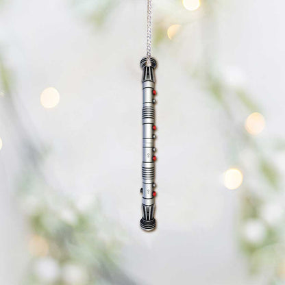 Jolly Hilt - Christmas The Force Ornament (Printed On Both Sides)