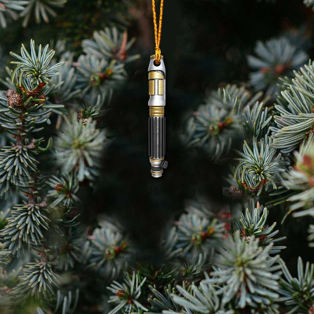 Jolly Hilt - Christmas The Force Ornament (Printed On Both Sides)