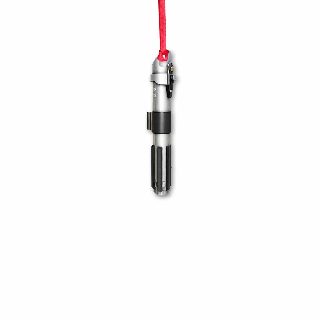 Jolly Hilt - Christmas The Force Ornament (Printed On Both Sides)