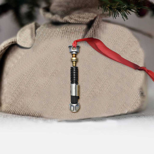 Jolly Hilt - Christmas The Force Ornament (Printed On Both Sides)