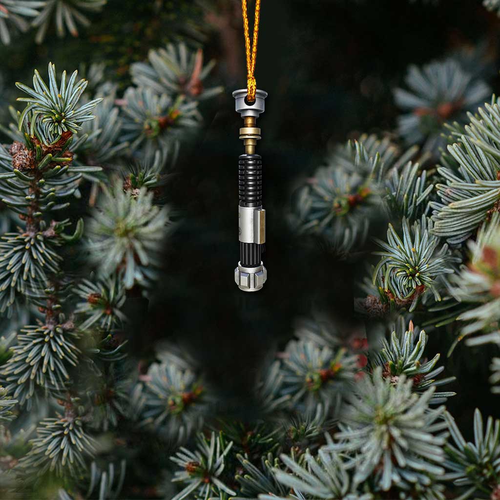 Jolly Hilt - Christmas The Force Ornament (Printed On Both Sides)