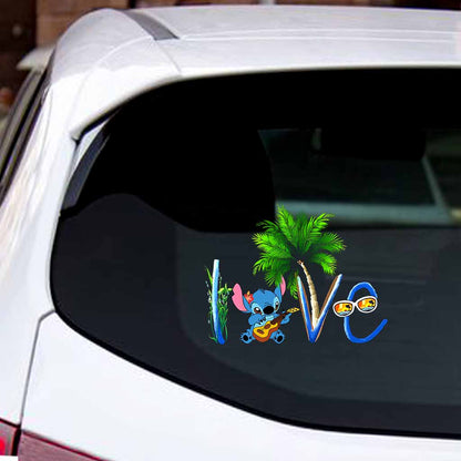 Love The Beach - Ohana Decal Full