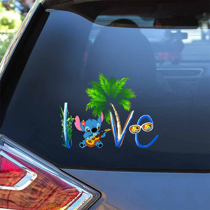 Love The Beach - Ohana Decal Full