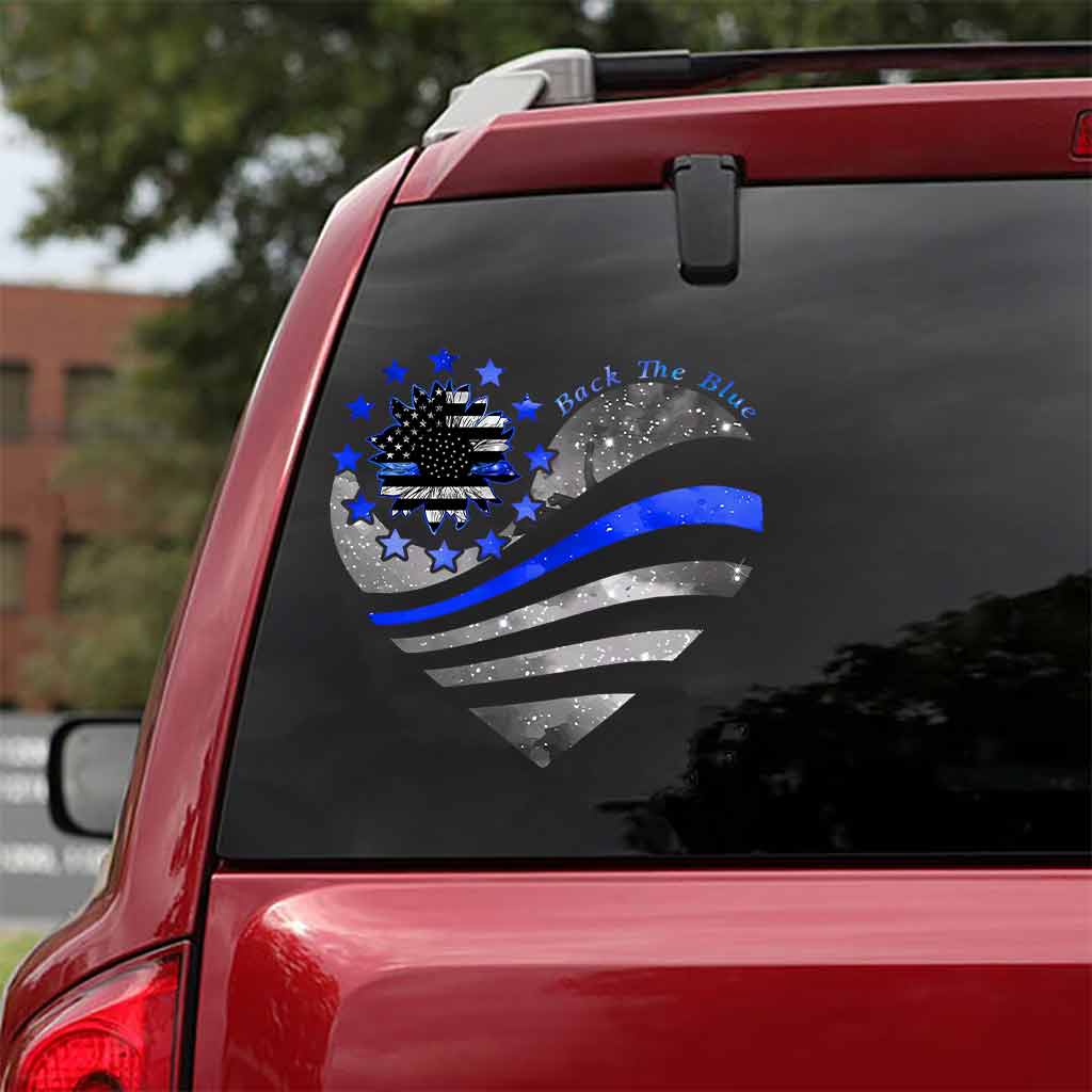 Defend The Blue - Police Officer Decal Full