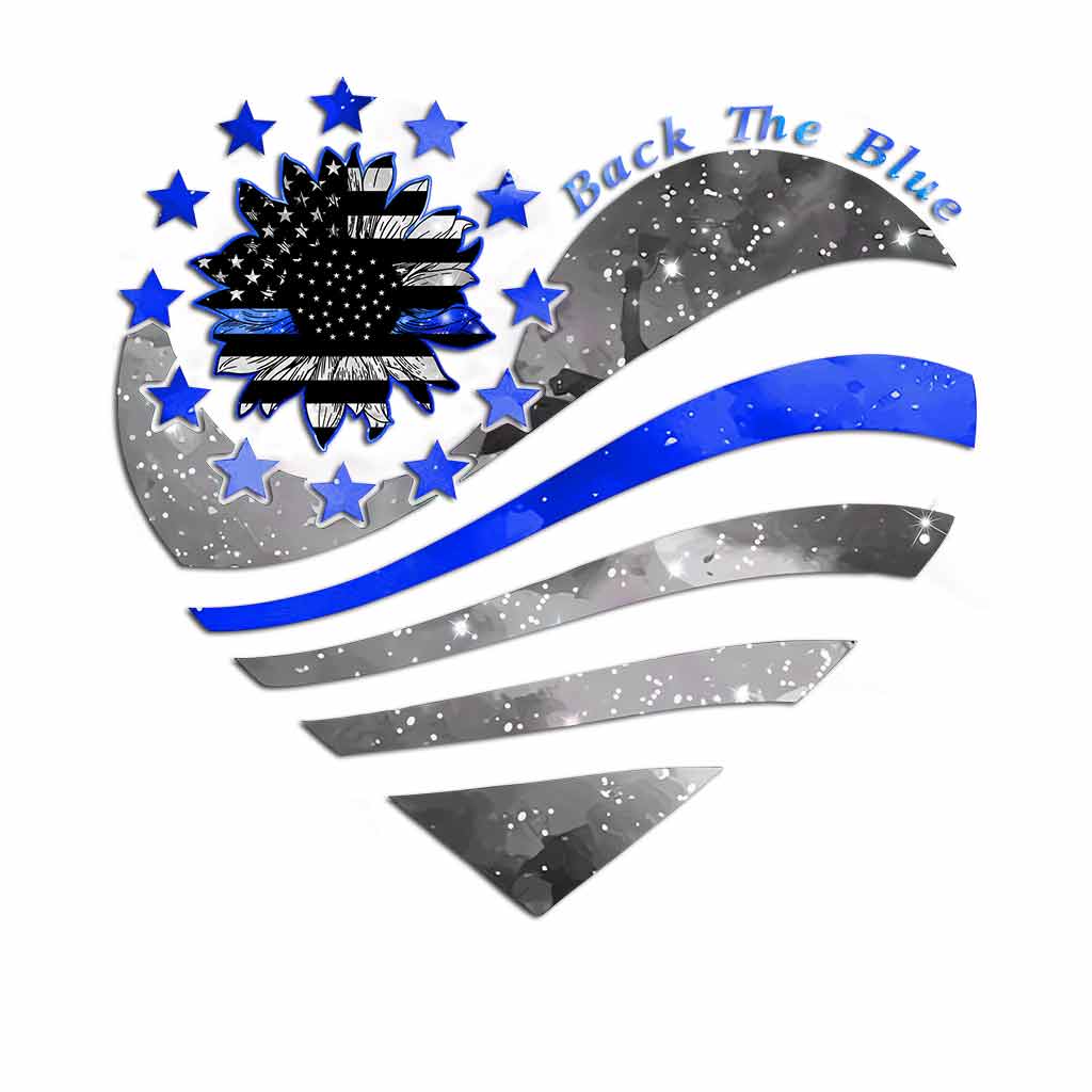 Defend The Blue - Police Officer Decal Full