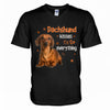 Dachshund Kiss T-shirt And Hoodie 062021