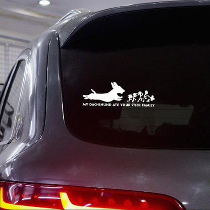 Cute Dachshund Decal Full 062021