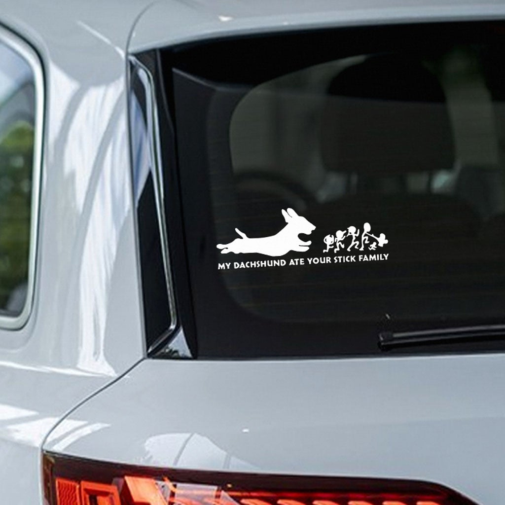 Cute Dachshund Decal Full 062021