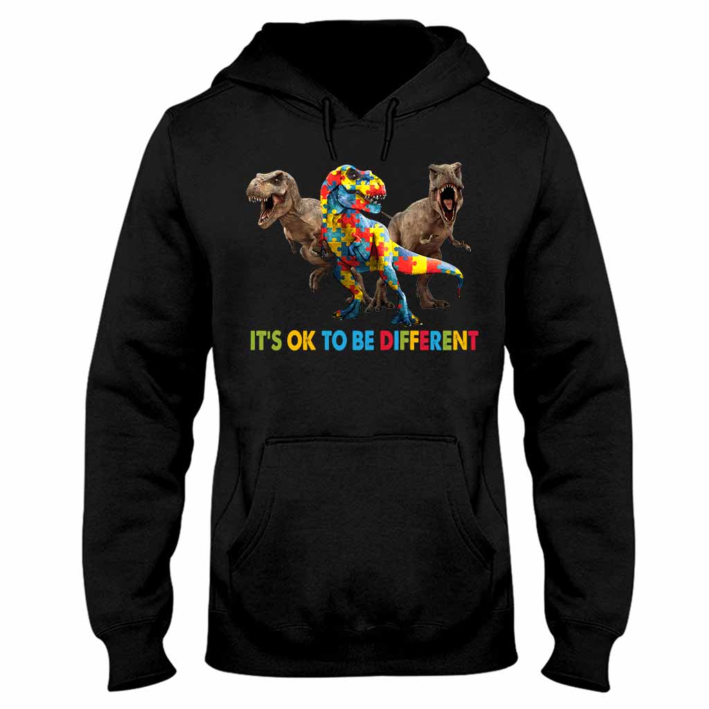 It's Ok To Be Different  - Autism Awareness T-shirt And Hoodie 062021