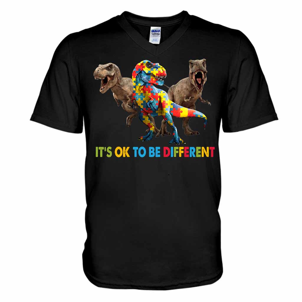 It's Ok To Be Different  - Autism Awareness T-shirt And Hoodie 062021