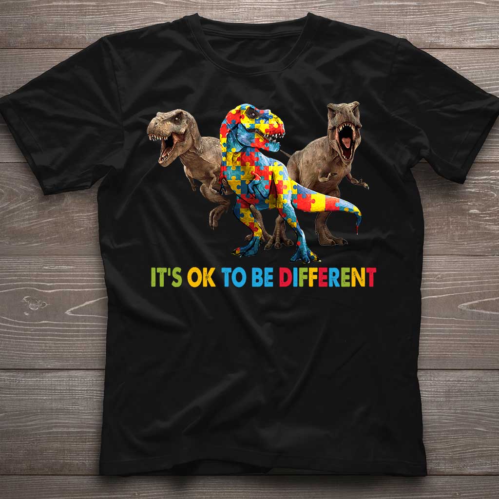 It's Ok To Be Different  - Autism Awareness T-shirt And Hoodie 062021