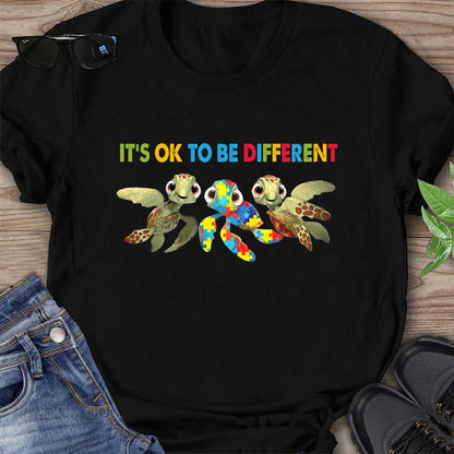 It's Ok To Be Different  - Autism Awareness T-shirt And Hoodie 062021