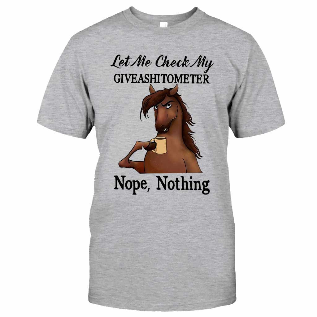 Let Me Check - Horse T-shirt And Hoodie 062021