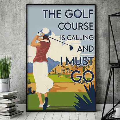 The Golf Course Poster 062021