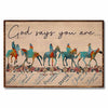 God Says - Horse Poster 062021