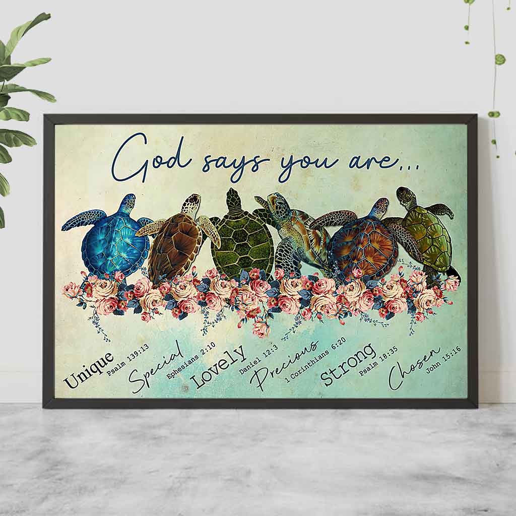 God Says - Turtle Poster 062021