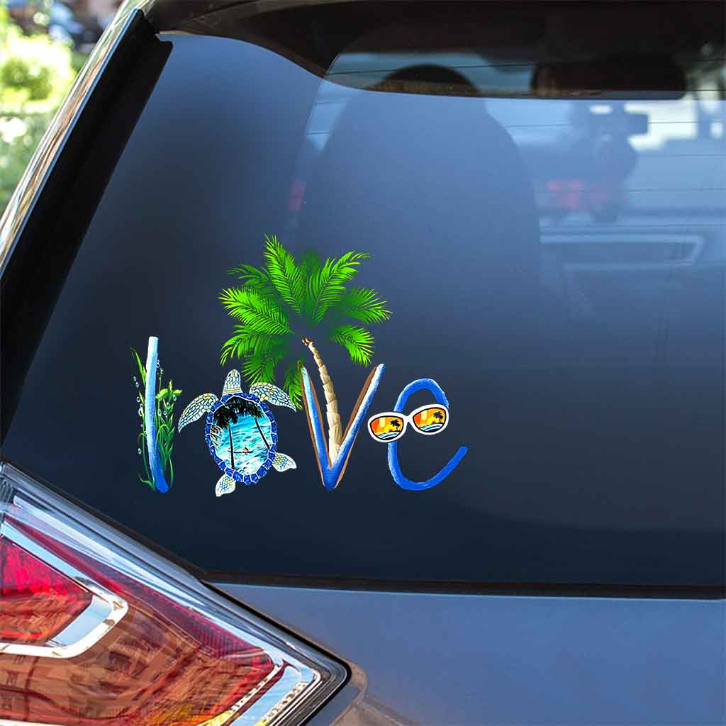 Love Turtles Decal Full 062021