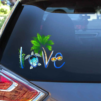 Love Turtles Decal Full 062021