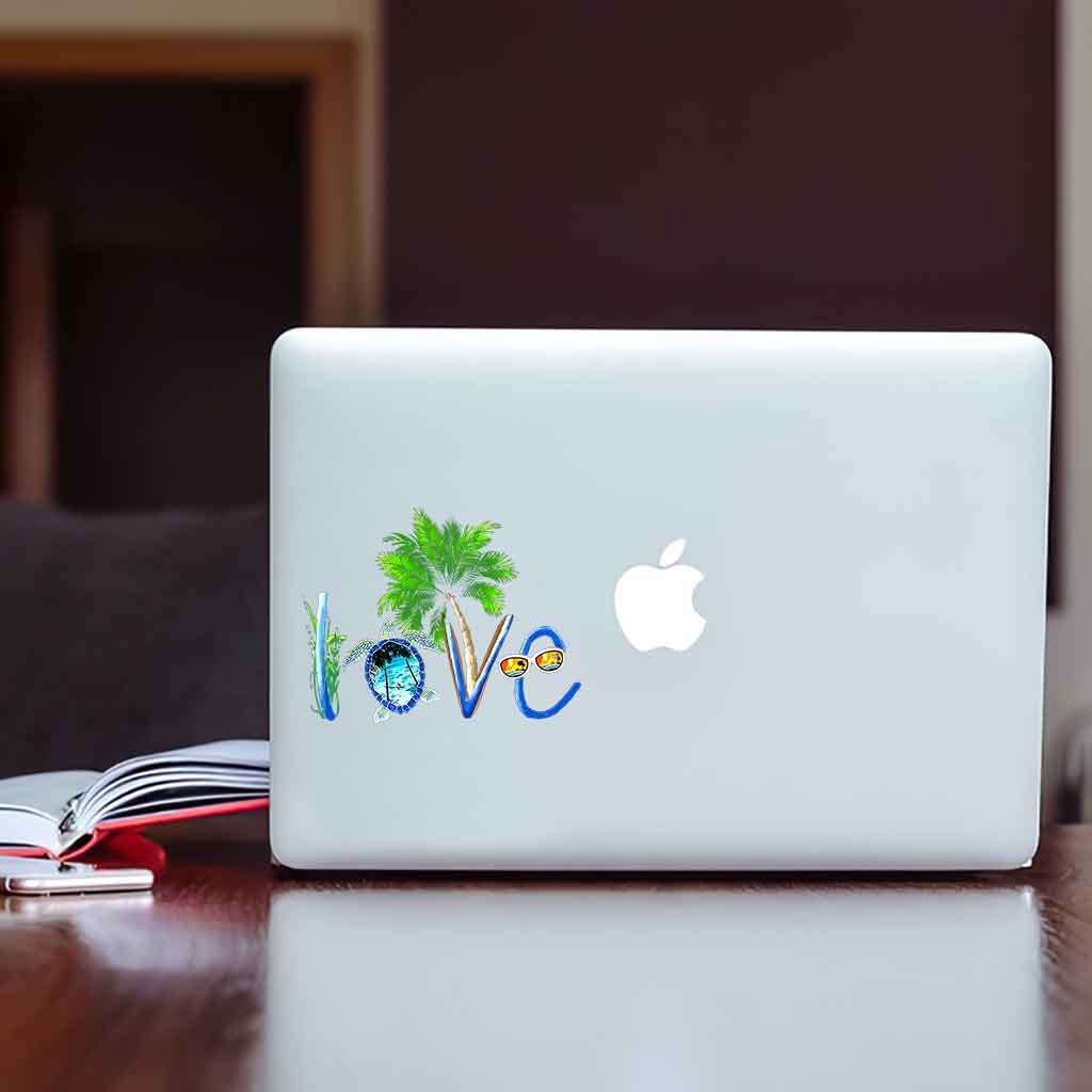 Love Turtles Decal Full 062021