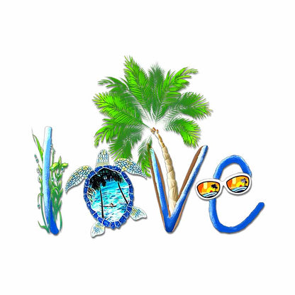 Love Turtles Decal Full 062021