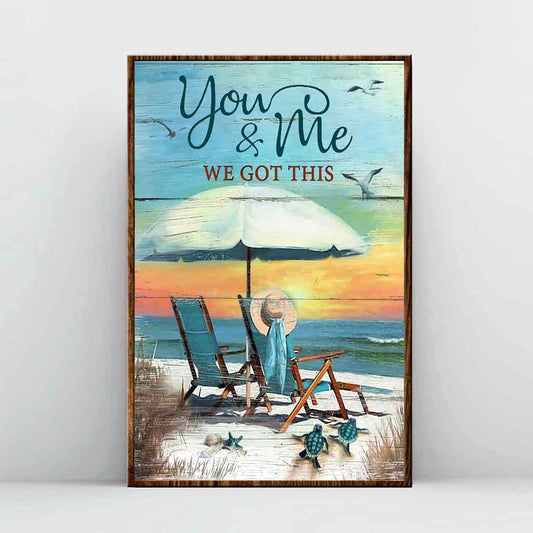 You And Me  - Turtle Poster 062021