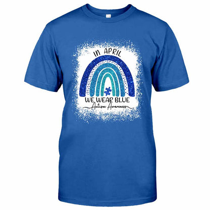 I Wear Blue - Autism Awareness T-shirt And Hoodie 062021