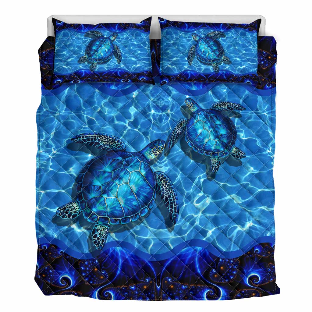 Love Turtles  - Turtle Quilt Set