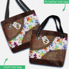 I&#39;m His Voice He Is My Heart  - Autism Awareness  Tote Bag 062021