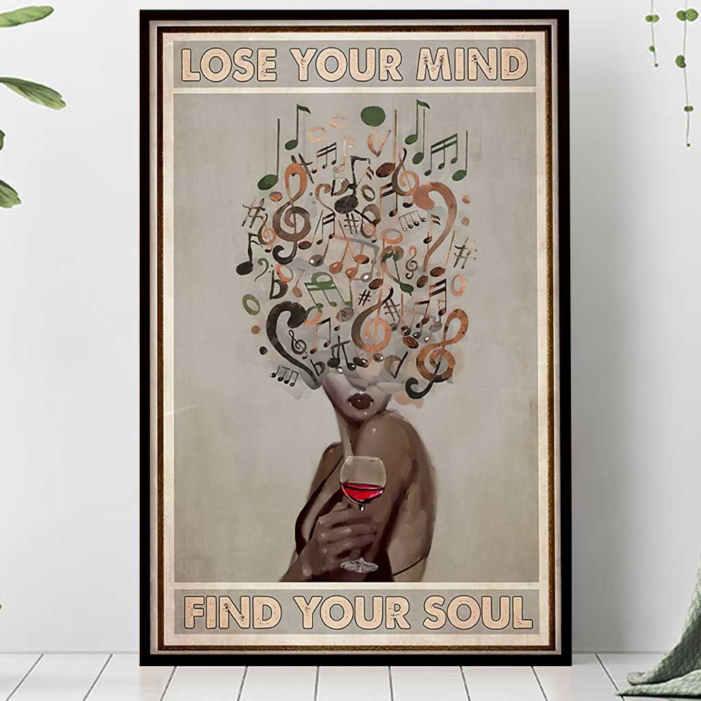 Lose Your Mind  - Wine Poster 062021