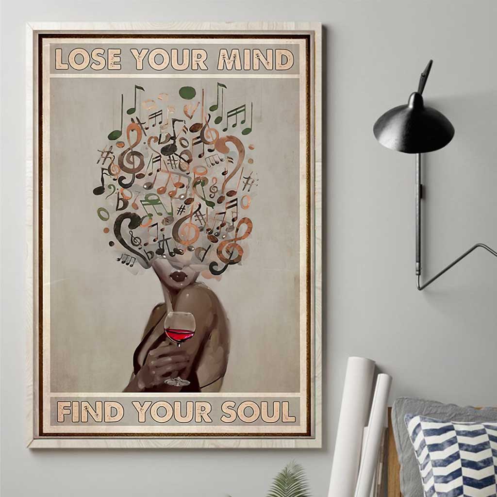 Lose Your Mind  - Wine Poster 062021