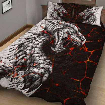 Love Dragons Quilt Set