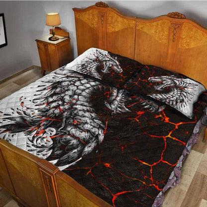 Love Dragons Quilt Set