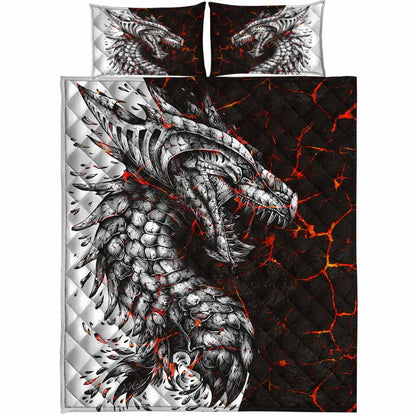 Love Dragons Quilt Set