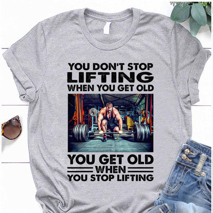 You Don't Stop  - Weightlifting T-shirt And Hoodie 062021