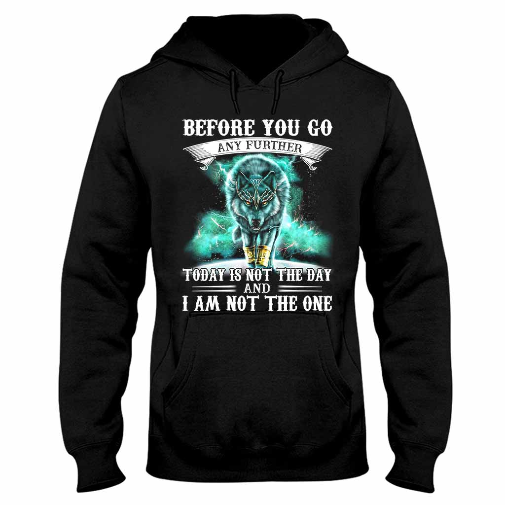 Green Wolf T-shirt And Hoodie 062021