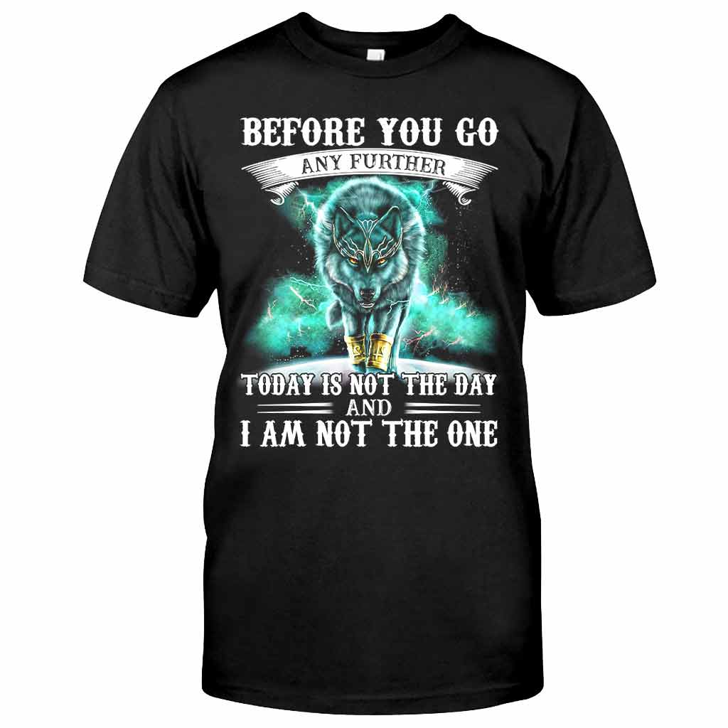 Green Wolf T-shirt And Hoodie 062021