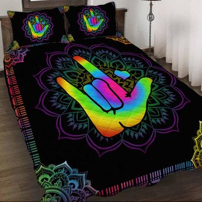 Love Sign Language - American Sign Language (ASL) Quilt Set